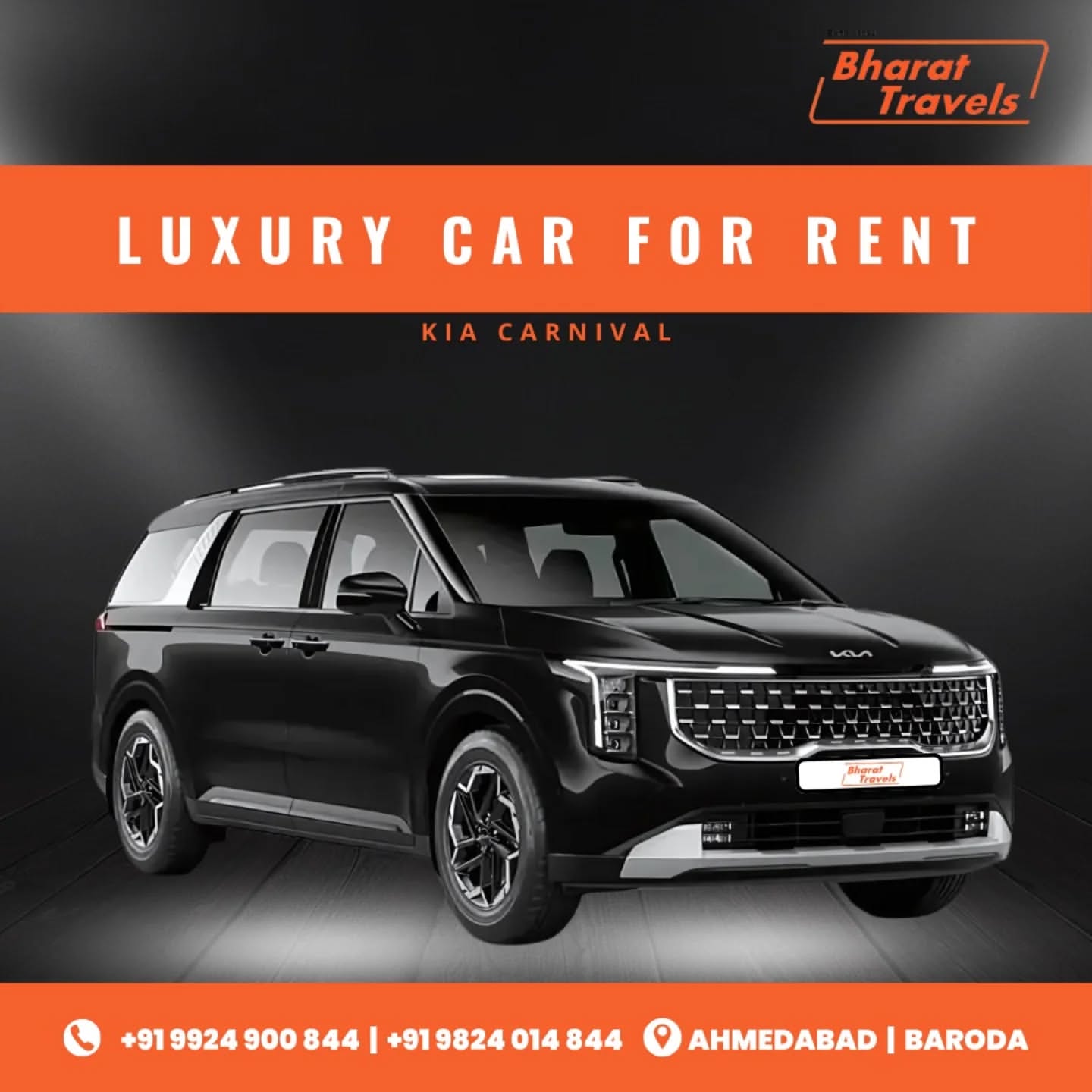 KIA  car rental in ahmedabad